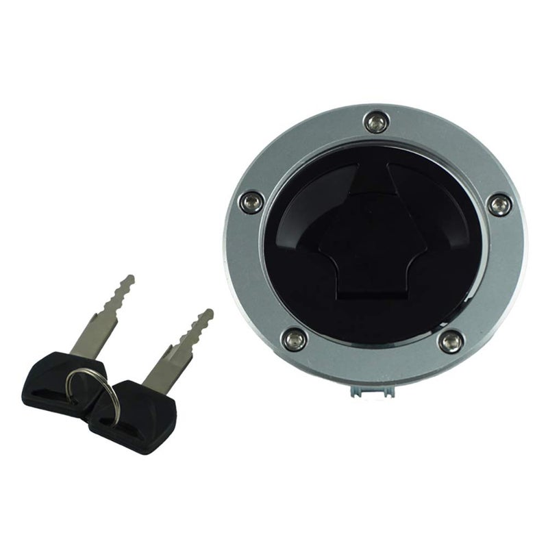 RAYANA Fuel Gas Tank Cap Cover Keys Compatible For Kawasaki Ninja ZX600 ZX636 ZX10R ZX14R ABS 2007-2015 - Image 3